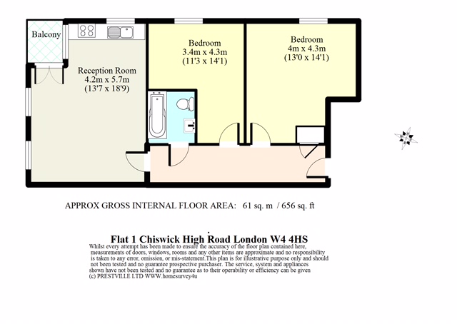 Flat 1c