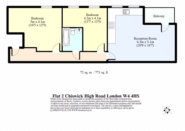 Flat 2 Chiswick High Road